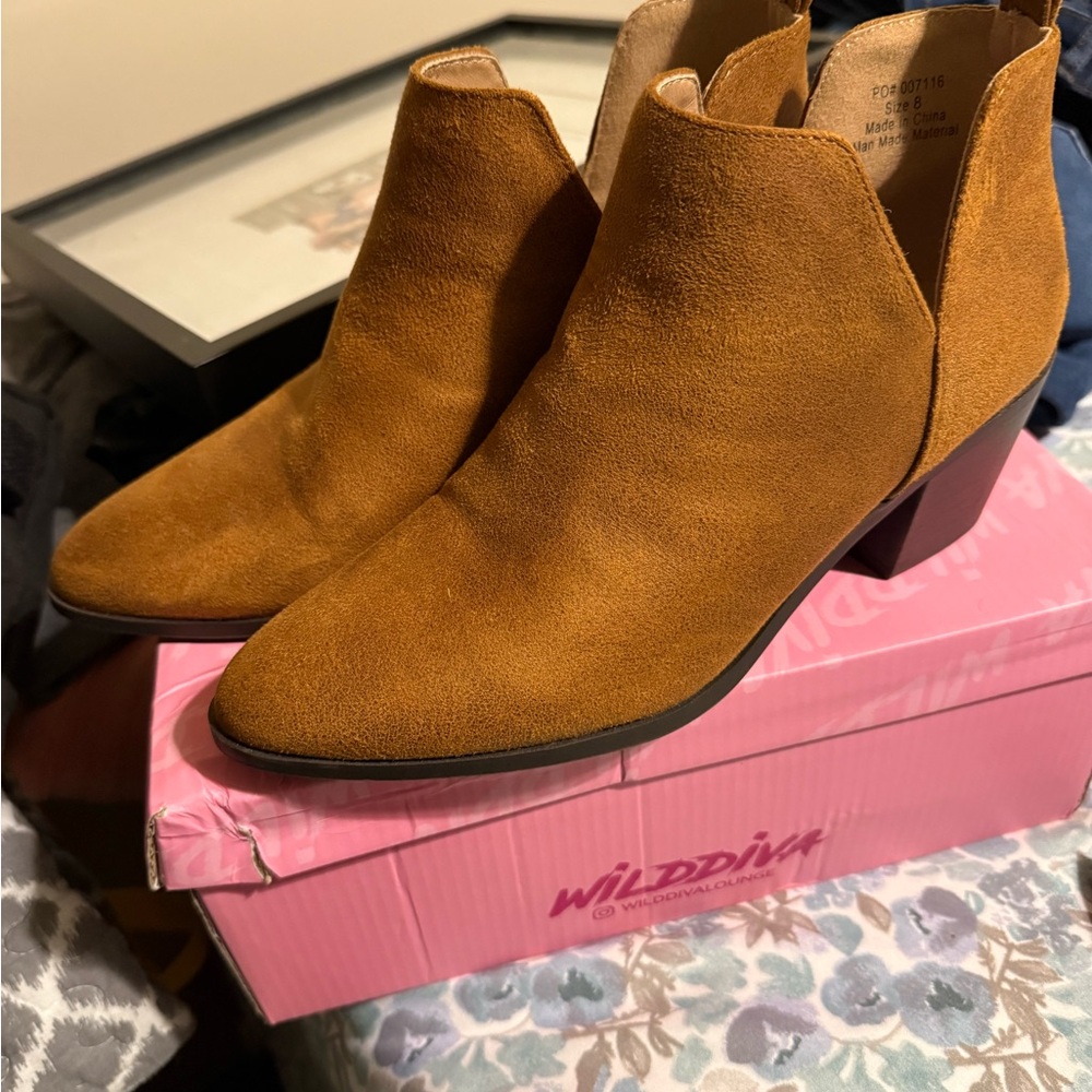 Women's Brown Ankle Booties